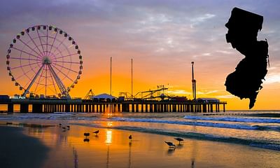 Are there any famous landmarks or attractions featured on the Jersey Shore show?