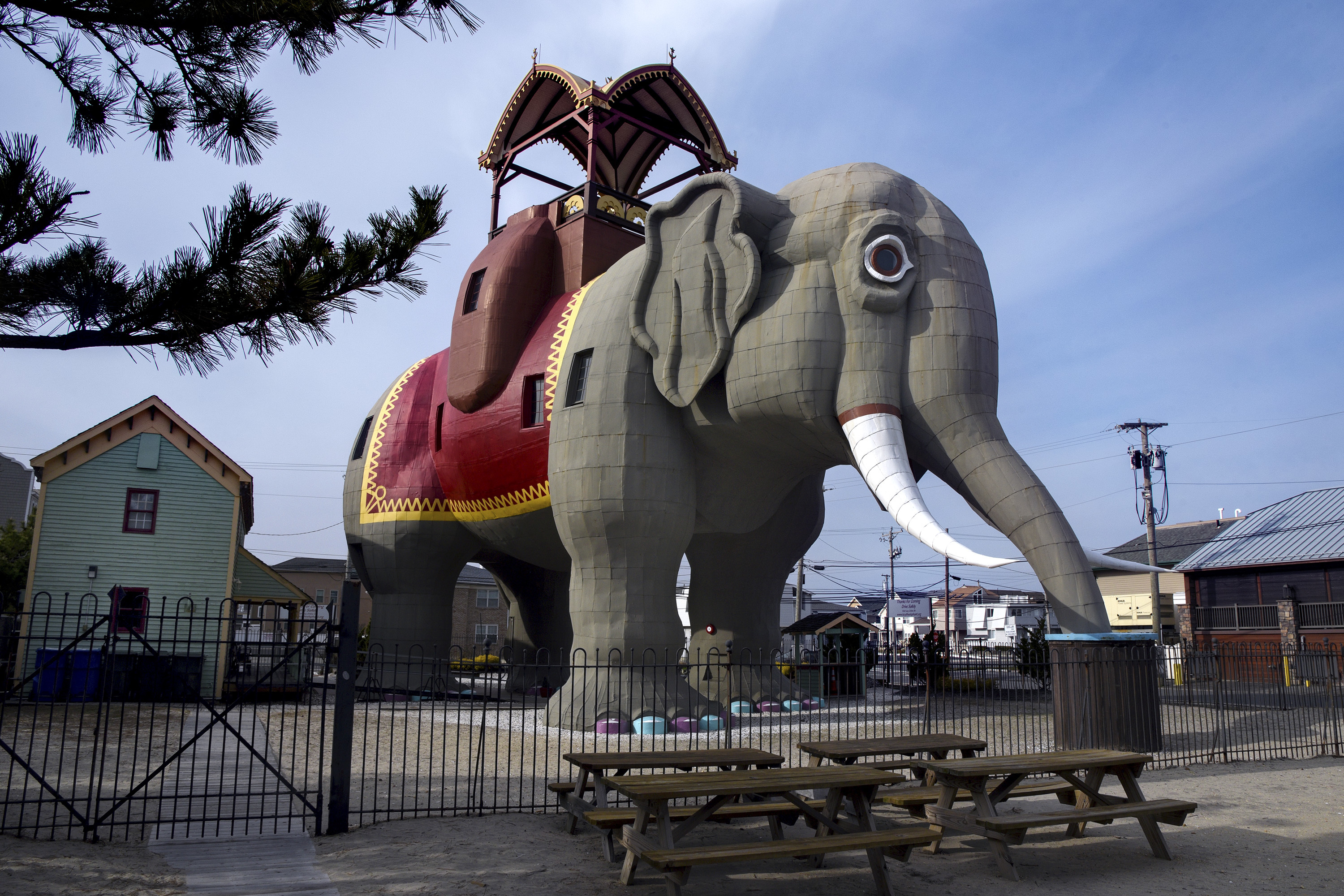 Lucy the Elephant, a historic roadside attraction at the Jersey Shore