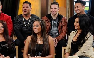What are the challenges of maintaining relationships among the Jersey Shore cast members?