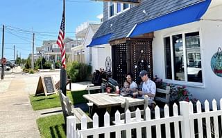 What are the top-rated restaurants to try at the Jersey Shore?