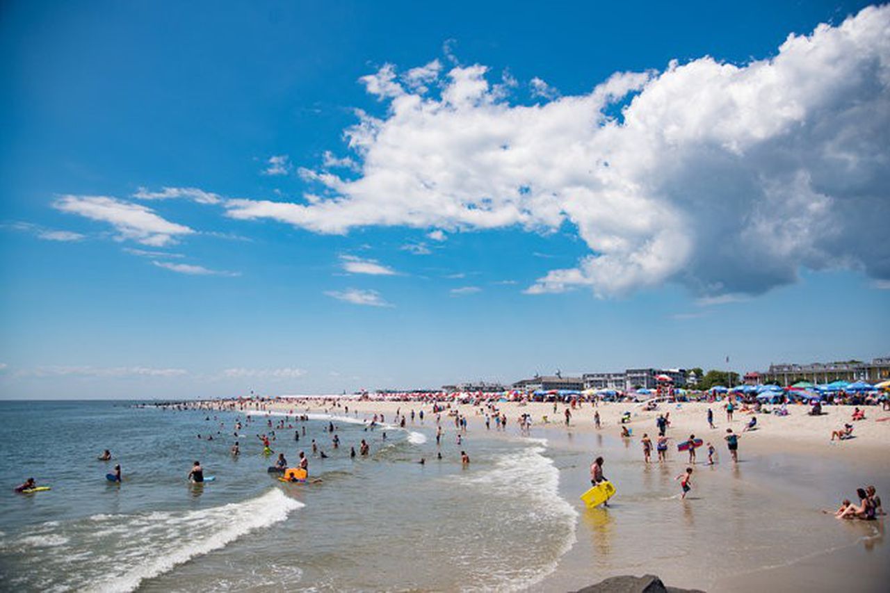 Scenic view of Jersey Shore beaches